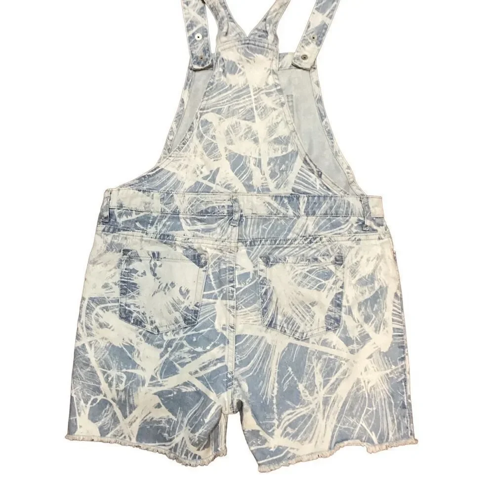 The Children’s Place Denim Short bib Overalls 14 shortall